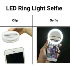 OkaeYa FL-36 Double Bright Soft White Color Selfie Ring Light with 3 Modes and 36 LED for Smartphones